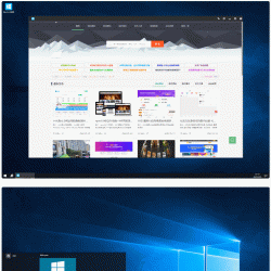 仿Win10系统WIN10-UI系统PHP网站源码